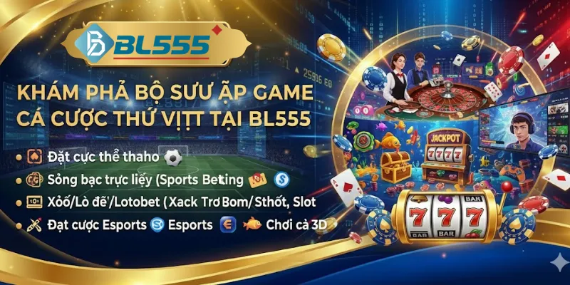 Các thể loại game cá cược đang có tại trang web